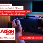 Aktion Mensch Gewinnspiel Nintendo Paket gewinnen